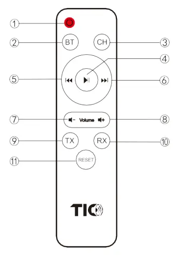 TIC B503 8 Inch Outdoor Bluetooth 5 0 In Ground Omnidirectional Speaker-fig2