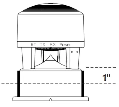 TIC B503 8 Inch Outdoor Bluetooth 5 0 In Ground Omnidirectional Speaker-fig3