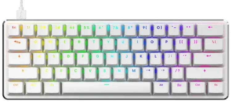 PCMK 60 Percent ANSI Mechanical Keyboard 1
