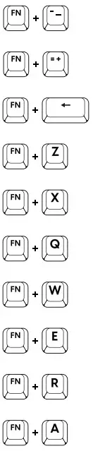 PCMK 60 Percent ANSI Mechanical Keyboard - LED Control 4