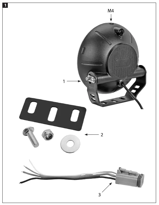 HAMRON 016014 Extra Light LED High Beam fig 1