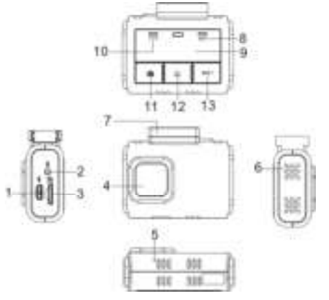 iON Camera ACTIVEON CX GOLD Plus Dashcam Wi Fi In Car Camera - 1