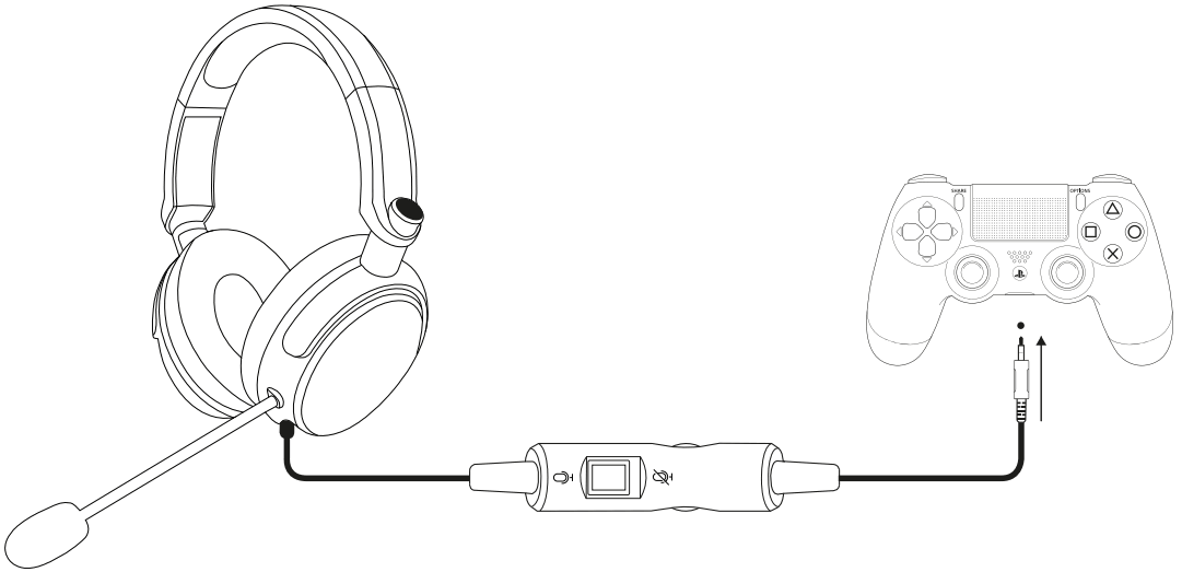 STEALTH C6 100 Gaming Headset - FIG 1