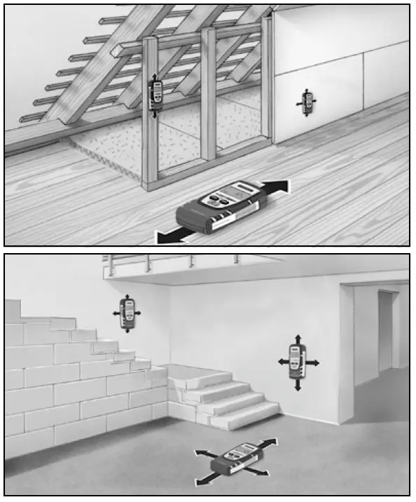 Laserline 082.332A MoistureFinder Compact Moisture Meter 11