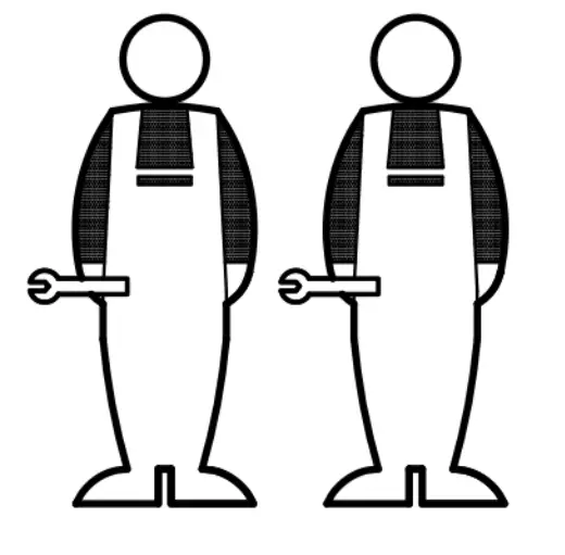 ASHCROFT ASH0197 Rectangular White Solid Wood Secretary Desk - FIG 2