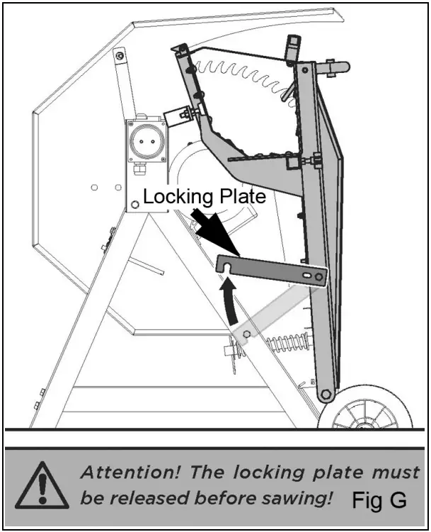 Clarke CLS505 505MM Circular Log Saw - fig11