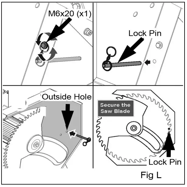 Clarke CLS505 505MM Circular Log Saw - fig16