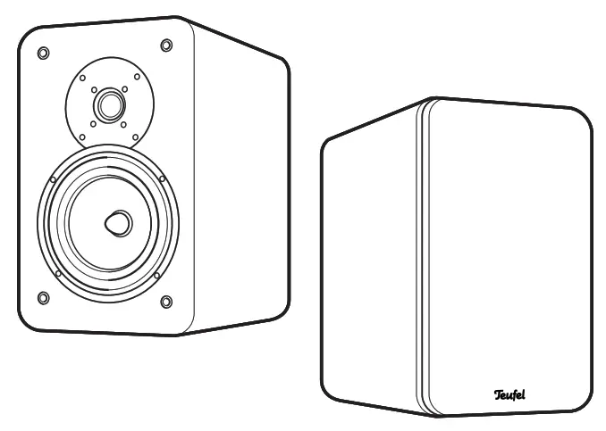 Teufel Ultima 20 Stereo Bookshelf Speakers