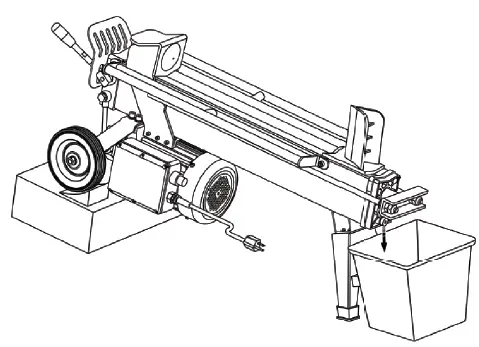 BRABEREQ BE-LS5TELL 5 Ton Log Splitter 17