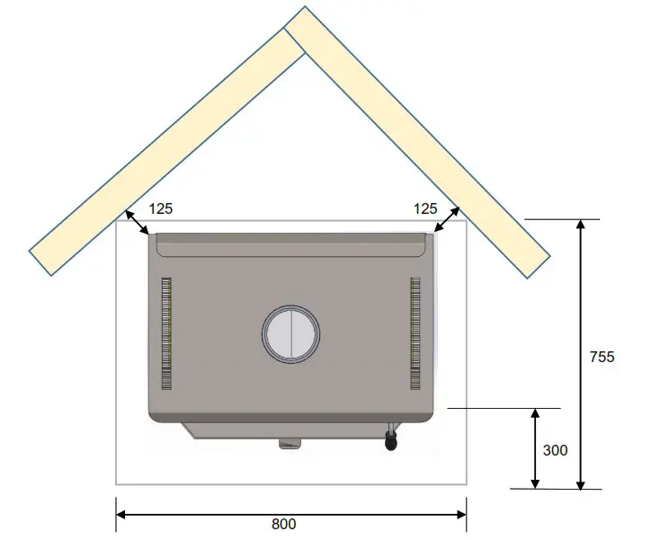 KEMLAN Tempo 3 Freestanding Wood Fireplace - CLEARANCES 2