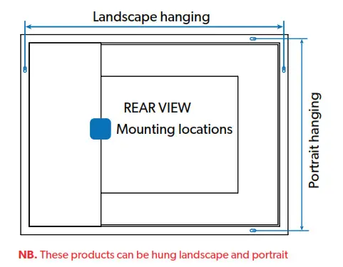 HiB 78730000 LED Framed Bathroom Mirror - Figure 2