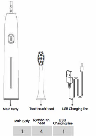 Faylor-Fl-A23-Sonic-Electric-Toothbrush-fig-1