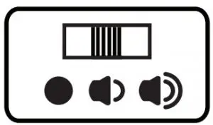 Off / Low / High Volume Switch