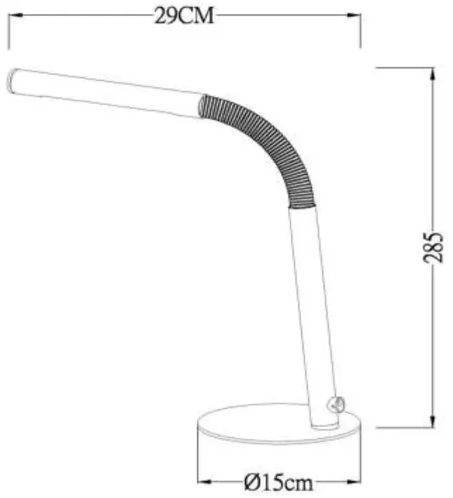 LUCIDE 36612 Gilly Desk Lamp - Fig1