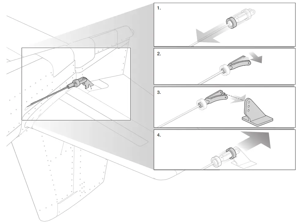 E flite T 28 Trojan BNF Basic with Smart RC Plane - Control4