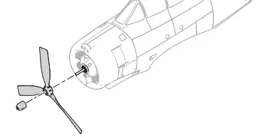E flite T 28 Trojan BNF Basic with Smart RC Plane - aircraft