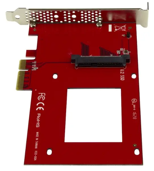 StarTech Com PEX4SFF8639 U.2 (SFF-8639) Drive to PCIe Host Adapter PRODUCT-IMG