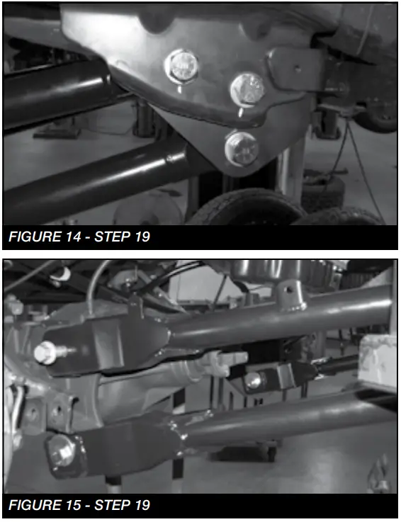 FABTECH FTS22216 4 Inch 4 Link System for FORD - FIGURE 1
