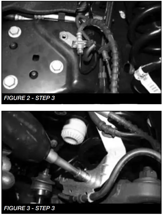 FABTECH FTS22216 4 Inch 4 Link System for FORD - FIGURES 2-3