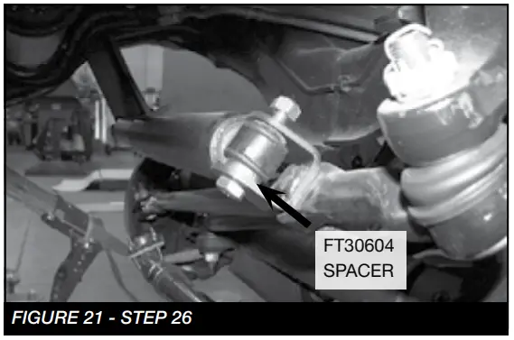 FABTECH FTS22216 4 Inch 4 Link System for FORD - SEE FIGURE 21