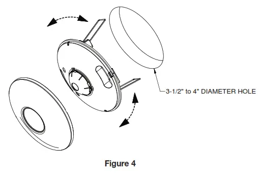 ARISTA ALC-CMP-BT 360 PIR Ceiling Mount Occupancy Sensor - Figure 4