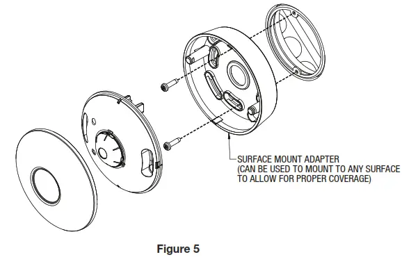ARISTA ALC-CMP-BT 360 PIR Ceiling Mount Occupancy Sensor - Figure 5