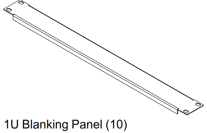 APC Easy Rack 1U Blanking Panel Kit ER7BP1U -