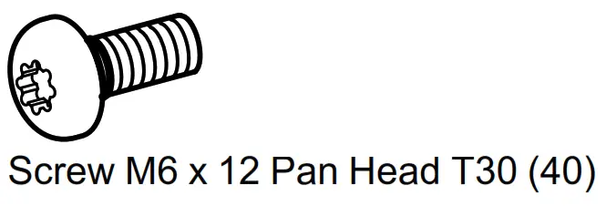 APC Easy Rack 1U Blanking Panel Kit ER7BP1U - Screw -