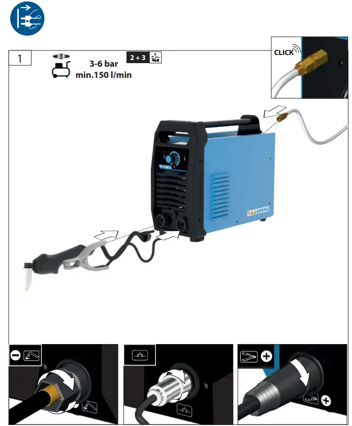 Gude GPS-E 40 A Entry-level Plasma Cutter - fig 3