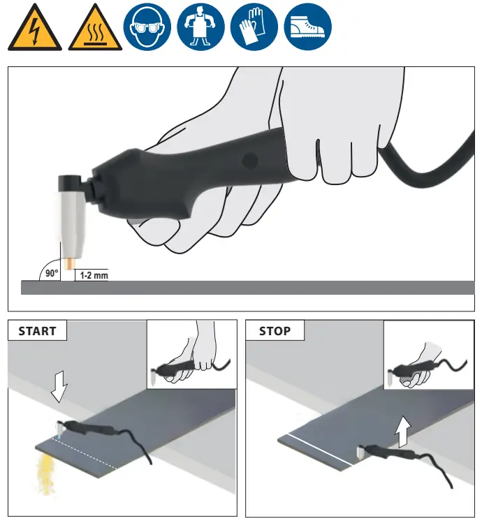 Gude GPS-E 40 A Entry-level Plasma Cutter - fig 7