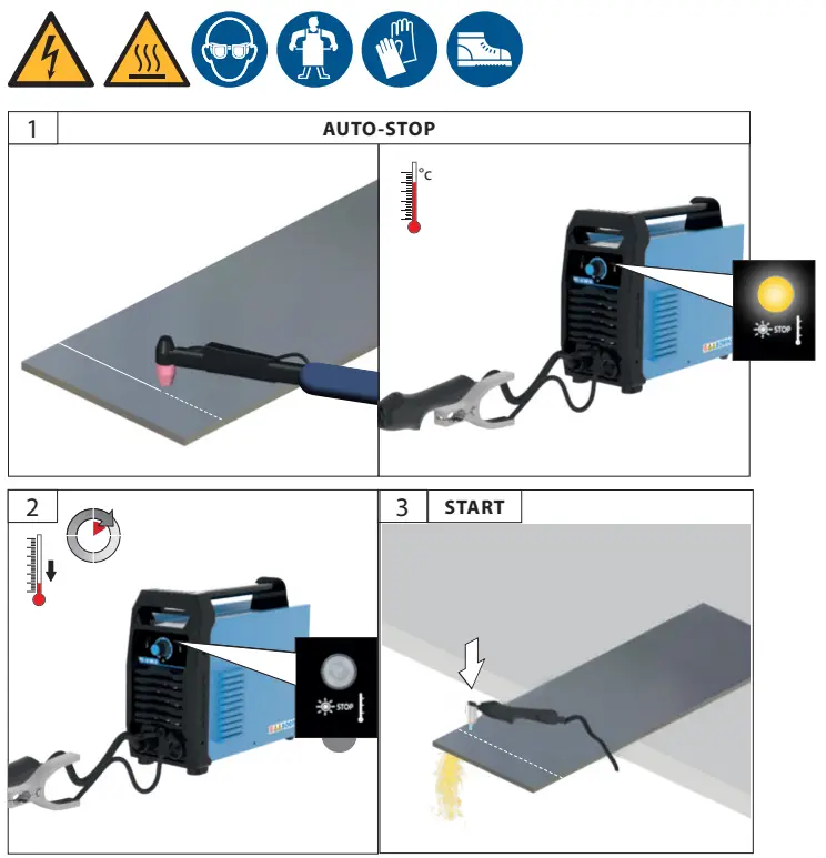 Gude GPS-E 40 A Entry-level Plasma Cutter - fig 9