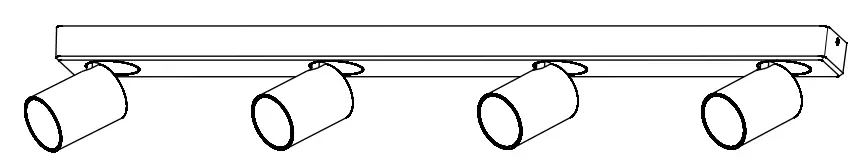 NOVA LIFE 50361-004-53 Ceiling Lamp