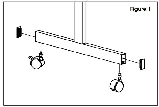 ULINE Mobile Dry Erase Board - Fig 1