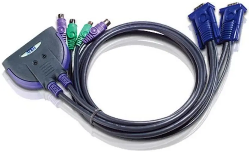 ATEN CS62S 2 Port PS/2 KVM Switch