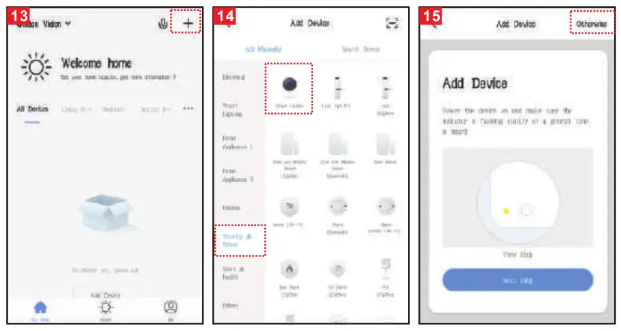 NEXTECH QC3906 1080p Smart Wi-Fi IP Bullet Camera - Add The Device-AP Mode
