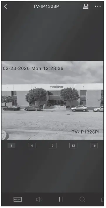 TRENDnet TV-IP1329PI PoE IR Dome Network Security Camera - 13