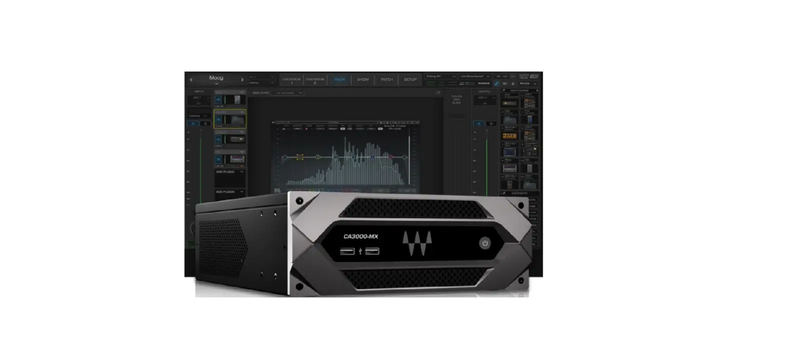 Waves A3000-mx Commercial Audio Mixer Owner's Manual Waves A3000-mx Commercial Audio Mixer Owner's Manual