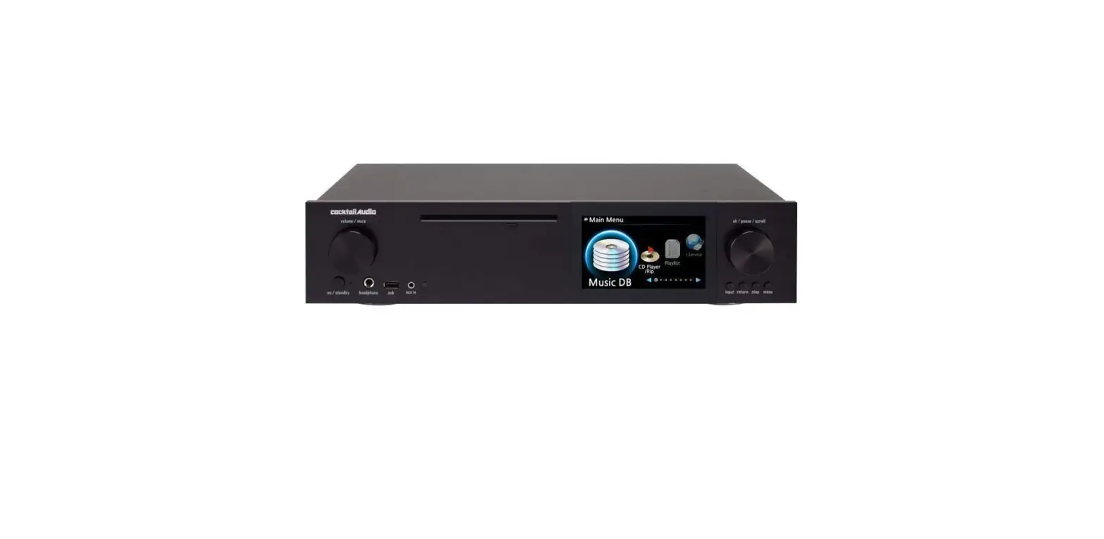 Cocktail Audio Coaux40 Hd Hi-res Music Server Owner's Guide
