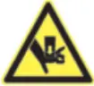 Risk of crushing injury!