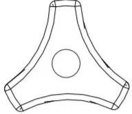 Char-Broil 12701705 Vertical Gas Smoker 595 - Wheel