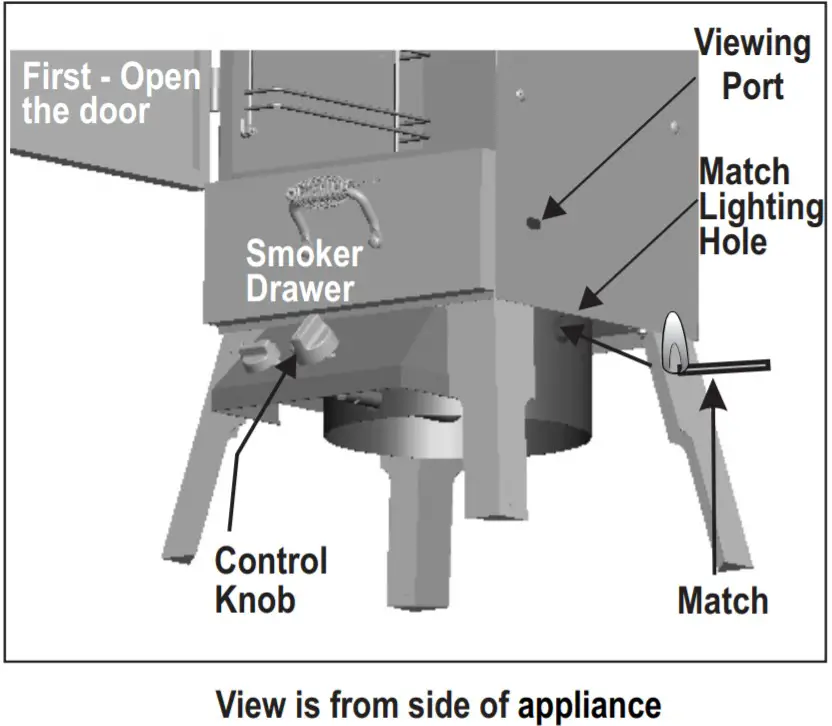 Char-Broil 12701705 Vertical Gas Smoker 595 - fig16