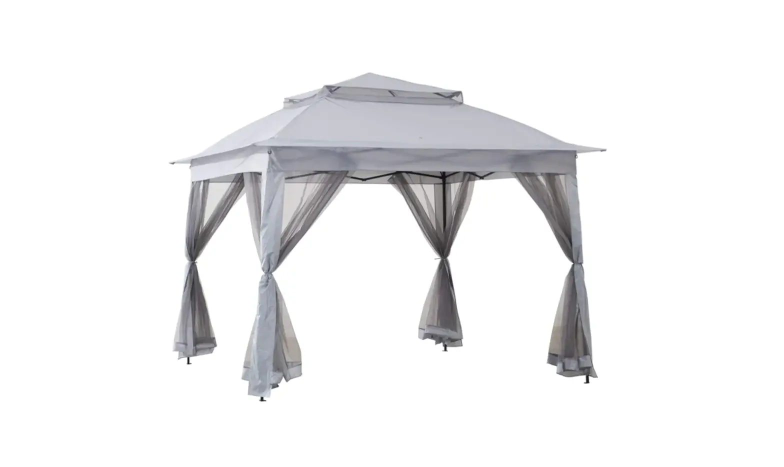 Sunjoy Group A109000102 2-tier Backyard Portable Pop Up Gazebo Instruction Manual