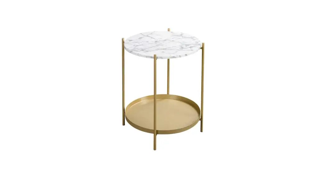 Urtr Hy02126y Faux Marble Round Side Table Installation Guide Urtr Hy02126y Faux Marble Round Side Table Installation Guide