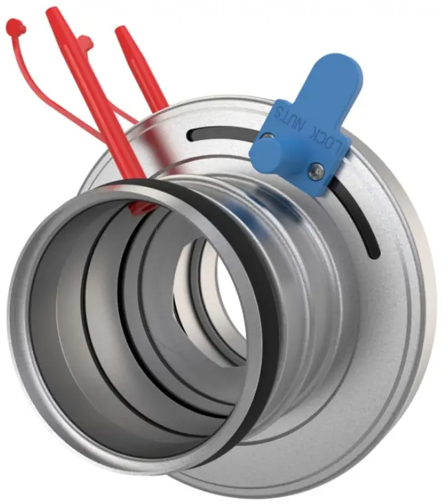 Puravent 6756 SPI 300 C Iris Damper