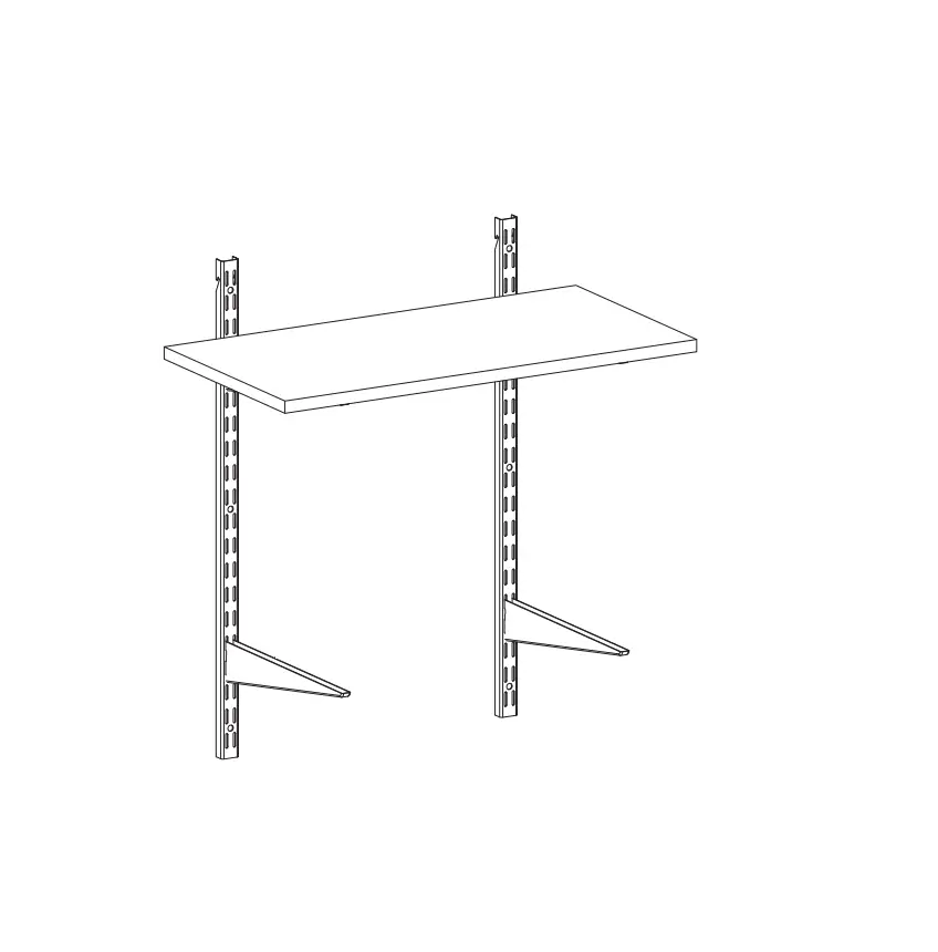 Project Source 27410psllg 9.53-in L X 0.55-in W X 2.12-in D Heavy Duty Gray Shelf Bracket Instruction Manual Project Source 27410psllg 9.53-in L X 0.55-in W X 2.12-in D Heavy Duty Gray Shelf Bracket Instruction Manual