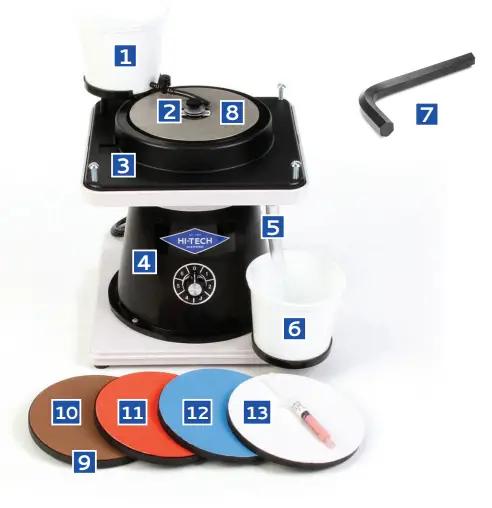 HI-TECH-All-U-Need-Lapidary-Rock-Mineral-Grinding-Polishing-Machine-FIG4