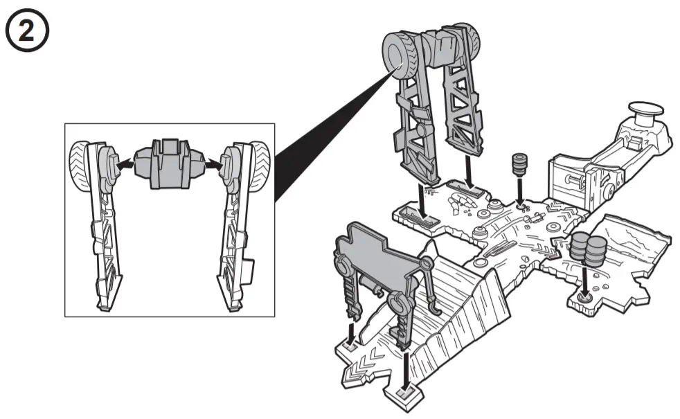 Disnep Mater's Challenge Playset - ASSEMBLY 3.1.