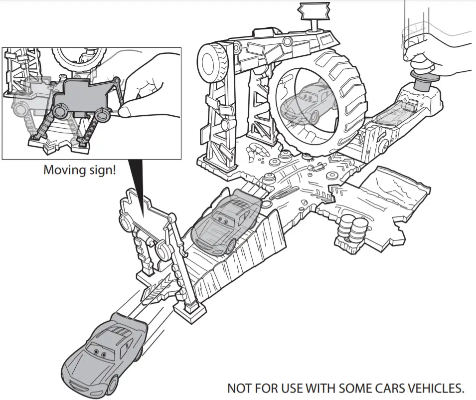Disnep Mater's Challenge Playset - TO PLAY3