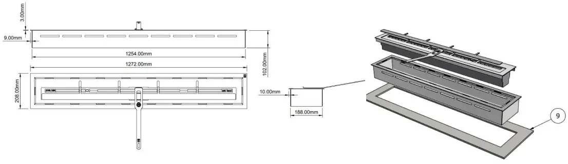 BIOPASJA Artflame 1200 Bio Ethanol Brander - Repeatability 2
