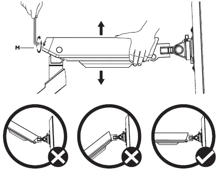 GAM-135-W Dual Monitor Arm Deltaco Gaming White Line-fig-10